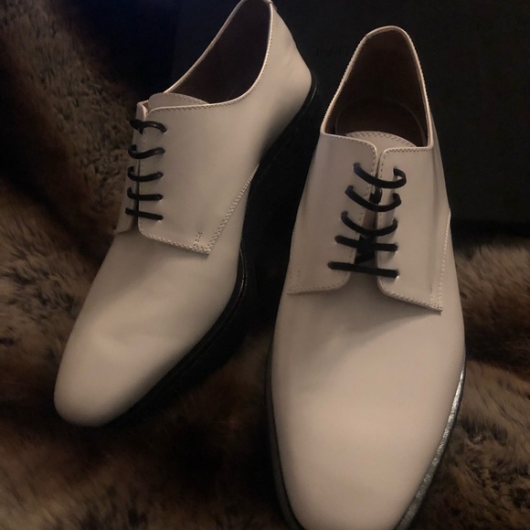NWT! Calvin Klein MARS SPAZZOLATO LEATHER OXFORD - Picture 4 of 8